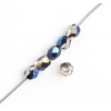 Fire polished 4mm Crystal Azuro Fire polished 4mm Crystal Azuro